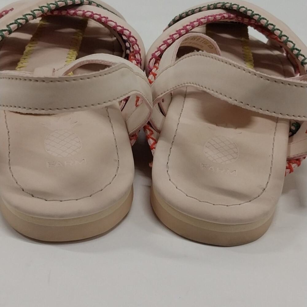 FARM Rio Multicolor Strappy Flats - Picture 9 of 12